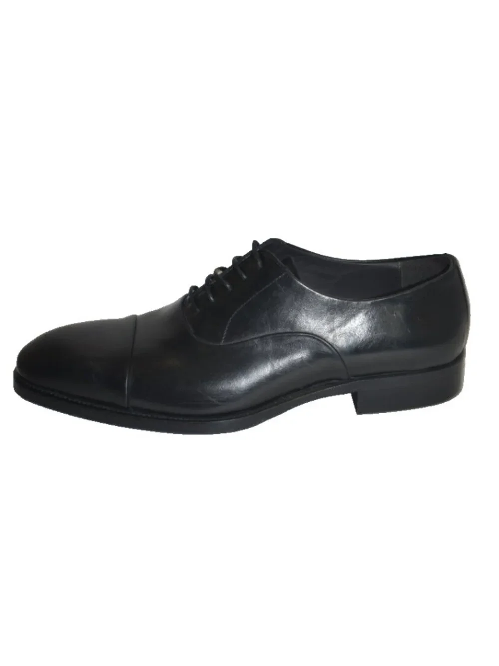 New! To Boot New York Bergamo Leather Cap Toe Oxfords Black Size 13 DD37